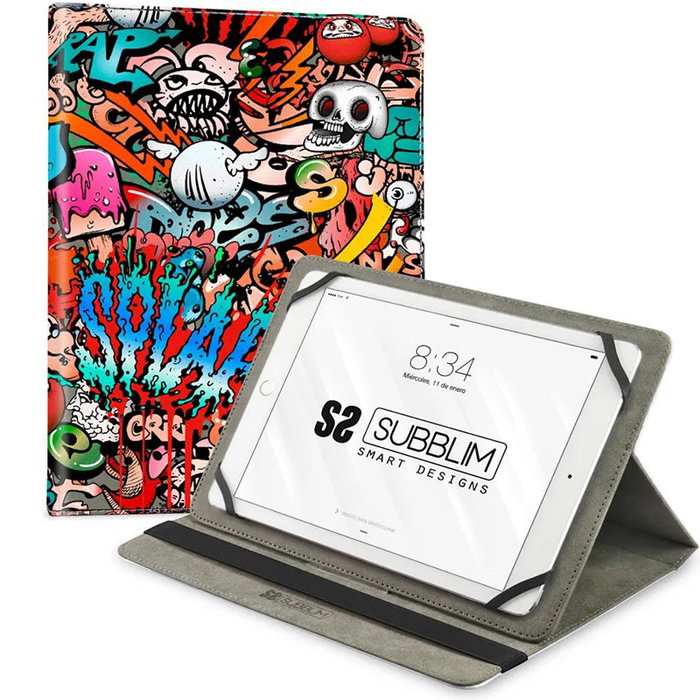Subblim Funda Trendy Case Graffiti para Tablet de 9,6 a 11 pulgadas